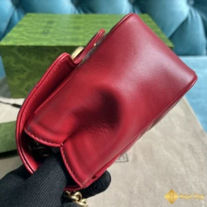 Túi Gucci nữ mini GG Marmont màu đỏ 739682 cao cấp