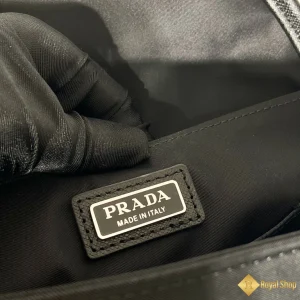 Túi Prada đeo chéo Re-Nylon Saffiano màu đen 2VD070 chính hãng