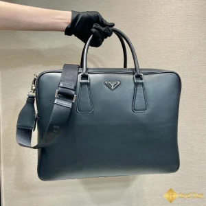 Túi công sở Prada nam da Re-Nylon Black 2VE025 đẹp