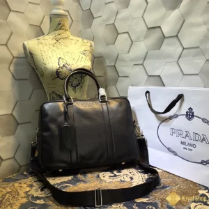 Túi công sở Prada nam màu đen B0901 like auth