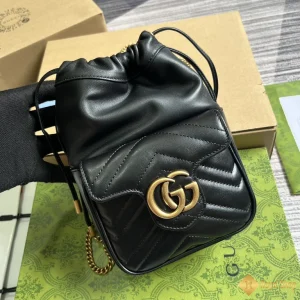 Túi nữ Gucci GG Marmont màu đen 746433