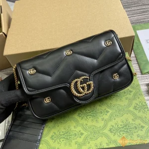 Túi nữ Gucci GG Marmont màu đen 768293