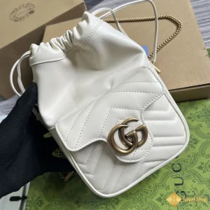 Túi nữ Gucci GG Marmont màu trắng 746433 hot