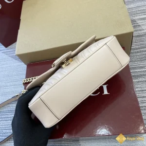 Túi nữ Gucci GG Marmont mini màu be 446744 được làm thủ công