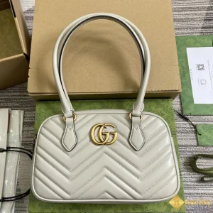 Túi nữ Gucci GG Marmont small màu trắng ngà 795199