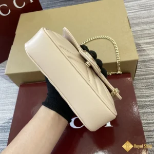 Túi nữ Gucci GG Marmont super mini màu be 476433 HCM