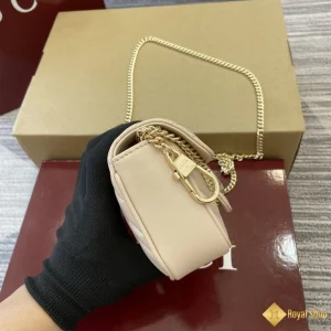 Túi nữ Gucci GG Marmont super mini màu be 476433 chính hãng