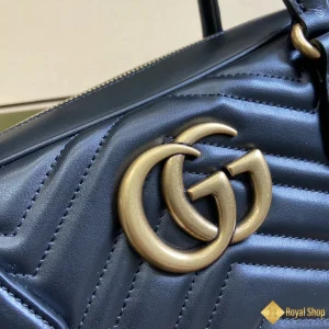 Túi xách Gucci nữ GG Marmont medium màu đen 795218 2024