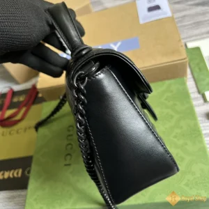 Túi xách Gucci nữ GG Marmont mini màu đen 702563 like auth