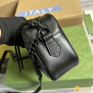 chất liệu Túi Gucci nữ mini GG  Marmont màu đen 634936