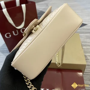 cùng ngắm Túi xách Gucci nữ GG Marmont mini màu be 811238