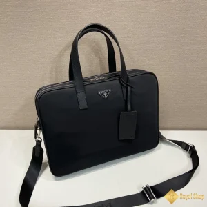 địa chỉ mua Túi Prada nam công sở Saffiano leather briefcase 2VE005