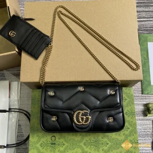 địa chỉ mua Túi nữ Gucci GG Marmont màu đen 768293