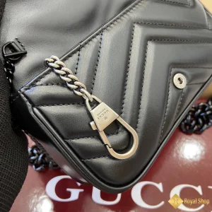 địa chỉ mua Túi nữ Gucci GG Marmont mini màu đen 699757