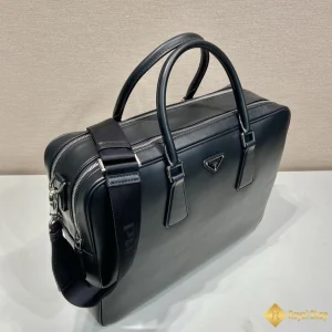 giá Túi công sở Prada nam da Re-Nylon Black 2VE025