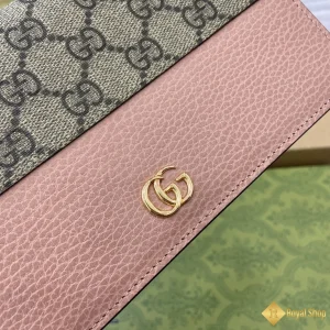 hình ảnh Túi Gucci nữ GG Marmont bi-color mini phối hồng 497985