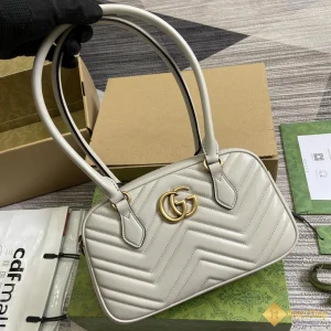 mẫu Túi nữ Gucci GG Marmont small màu trắng ngà 795199