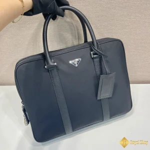 sự tinh tế Túi công sở Prada nam Saffiano briefcase 2VE871B