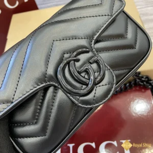 sự tinh tế Túi nữ Gucci GG Marmont mini màu đen 699757