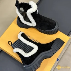 Giày Boot LV nữ Shell Head Wool đẹp CK5300