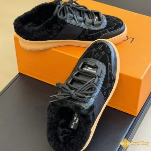 Giày sneaker nữ LV hở lưng lót lông CK5900 2024