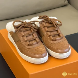 Giày sneaker nữ LV hở lưng lót lông CK5902 Hà Nội