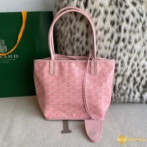 Túi Tote Goyard nữ Anjou mini màu hồng 8003 hot