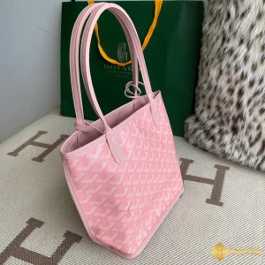 Túi Tote Goyard nữ Anjou mini màu hồng 8003 siêu cấp