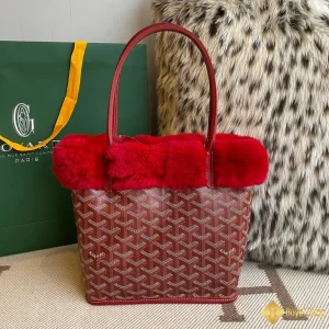 Túi Tote Goyard nữ mini màu đỏ 20cm