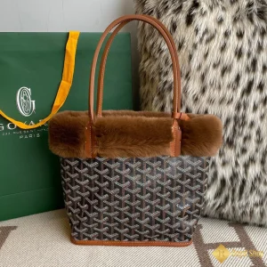 Túi Tote Goyard nữ mini màu nâu 20cm