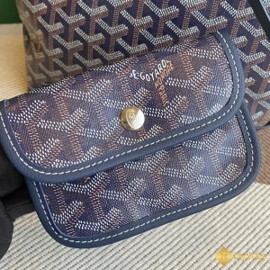 Túi Tote Goyard nữ mini màu xanh đậm 20cm siêu cấp