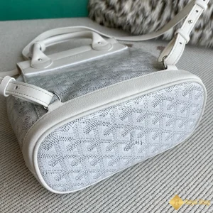 Túi nam Goyard Alpin Mini màu trắng HA80356 được làm thủ công