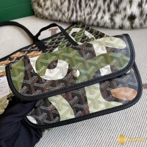 Túi xách Tote Goyard nữ Anjou PM màu xanh bơ 8002 được làm thủ công