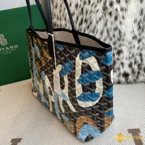 Túi xách Tote Goyard nữ Anjou PM viền đen 8002 đẹp