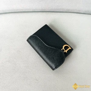 Ví Dior Saddle Bloom Card Holder màu đen S5611 Hà Nội