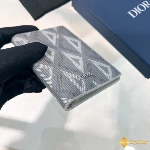 Ví Dior nam đựng thẻ Bifold dọc 2ESCH138DCO_H42E đẹp