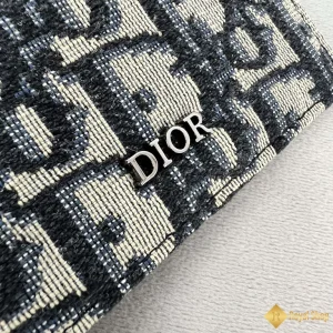 Ví Dior nam đựng thẻ Saddle Card Holder 2ADCH164YKS_H05E được làm thủ công