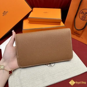 Ví Hermes Dogon đựng hộ chiếu THM4004 like auth