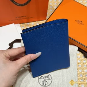 Ví Hermes R.M.S. PAssport đựng hộ chiếu THM7004 like auth