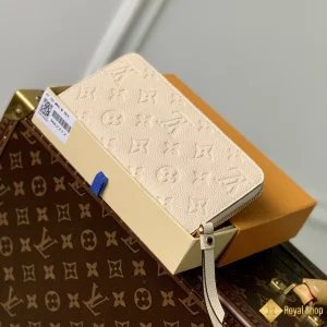 Ví dài LV nữ Zippy Monogram Unplant màu be M82212