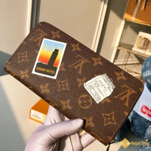 Ví dài nam LV Zippy Monogram màu nâu M60017