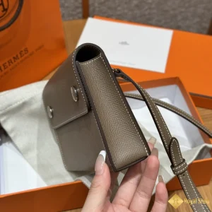 Ví dài nữ Hermes Snap có dây đeo THM5004 Hà Nội