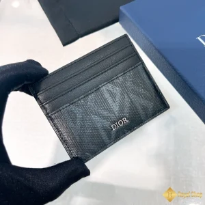 Ví nam Dior Card Holder màu đen 2ESCH135DCO