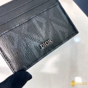 Ví nam Dior Card Holder màu đen 2ESCH135DCO HCM