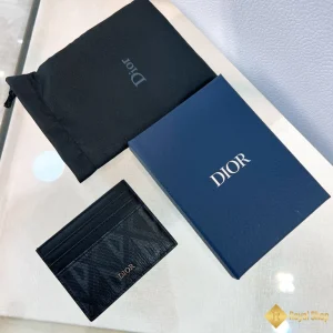 Ví nam Dior Card Holder màu đen 2ESCH135DCO chính hãng