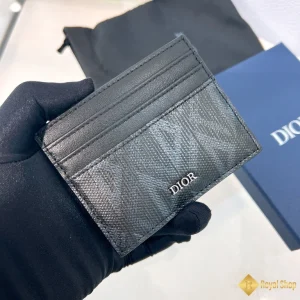 Ví nam Dior Card Holder màu đen 2ESCH135DCO hot