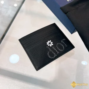 Ví nam Dior Card Holder màu đen S8120 2024