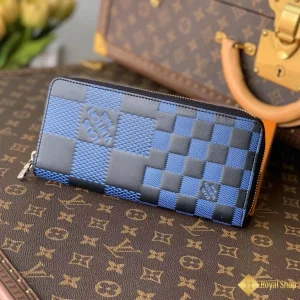 Ví nam LV dài Damier Zippy Vertical N60442