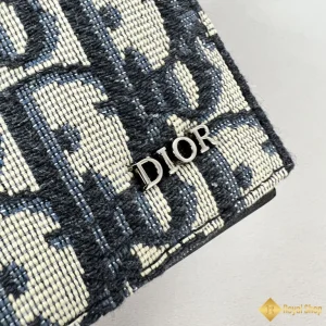 Ví ngắn Dior nam màu đen 2ADBH076 siêu cấp