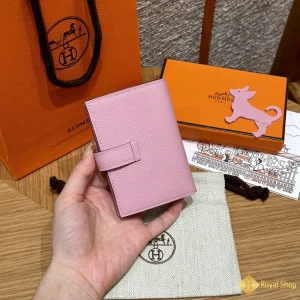 Ví ngắn nữ Hermes Bearn mini THM60018 được làm thủ công